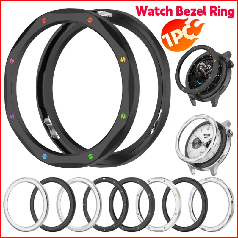 Xiaomi Smartwatch S3 Accessories - Metal Bezel Rings For Xiaomi Watch