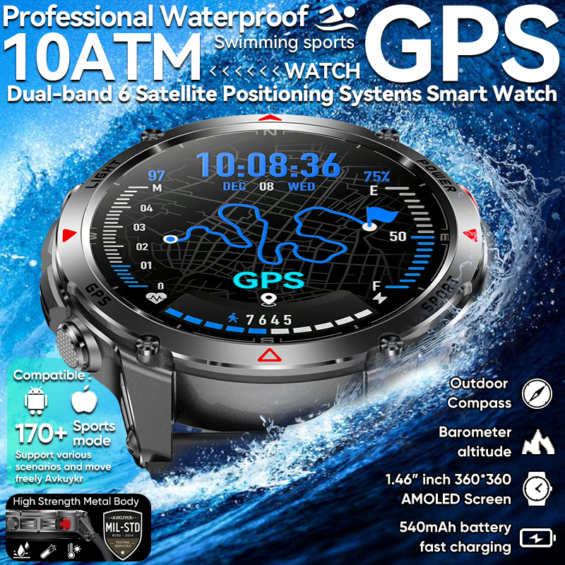 Smartwatch Nexus - T-Rex 3 Pro Military Grade AGPS