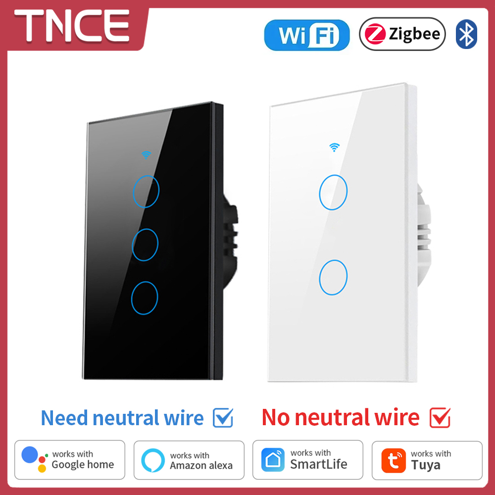 Smart Accessories - TNCE Tuya WiFi/Zigbee Smart Light Switch,
