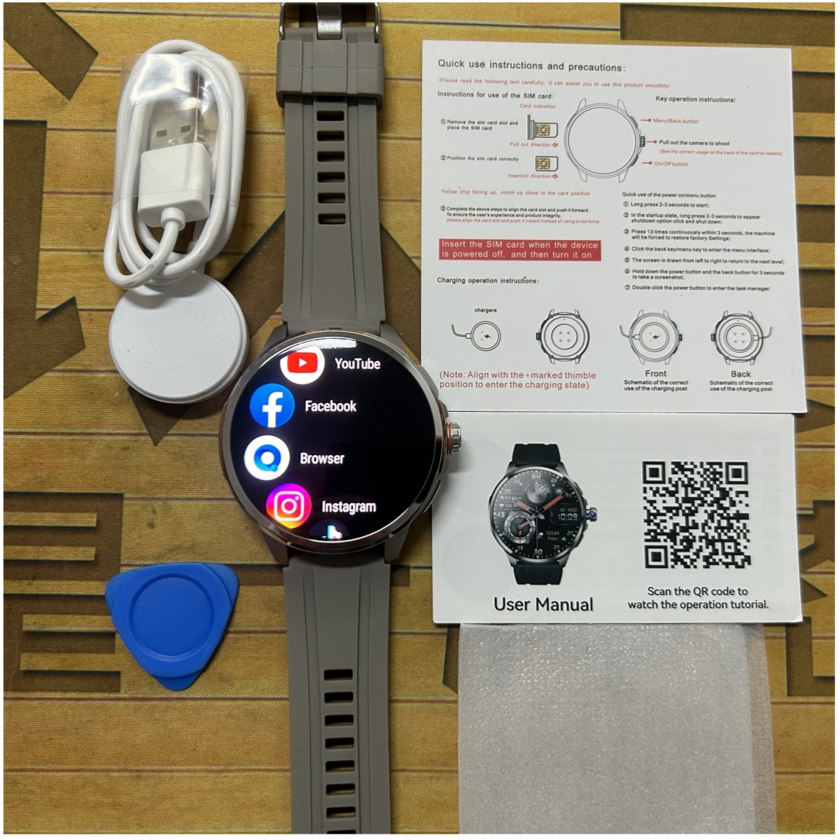 Smartwatch Store - 32+512GB 5G LTE Smart Watch 1.95''