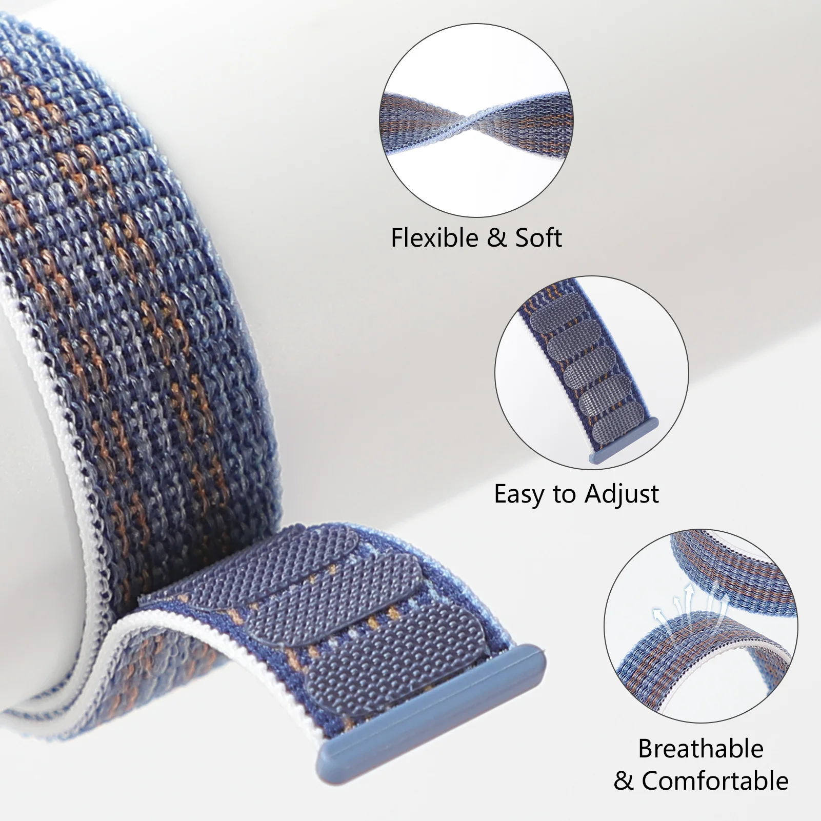 20mm 22mm Nylon Loop Strap for - Smartwatch X2 review and price