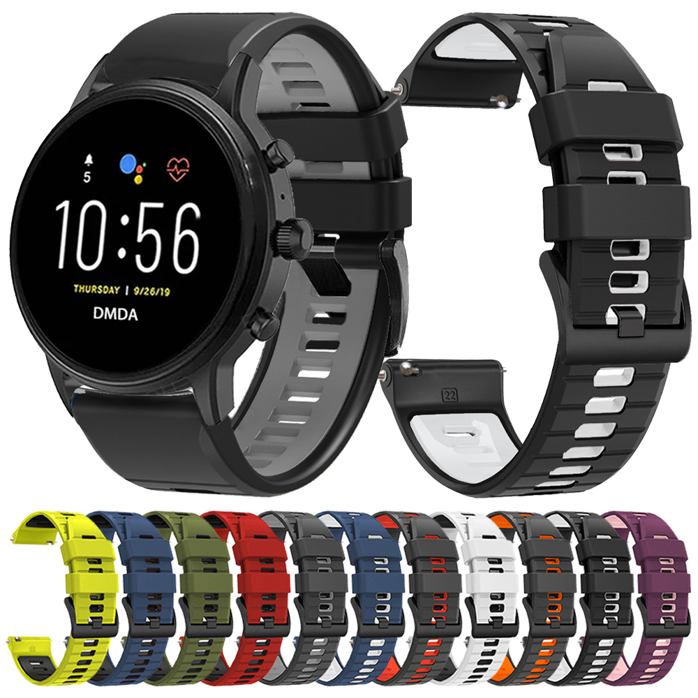 22mm Strap for Fossil Gen 6 44 - Fossil Smartwatch Accessories review and price