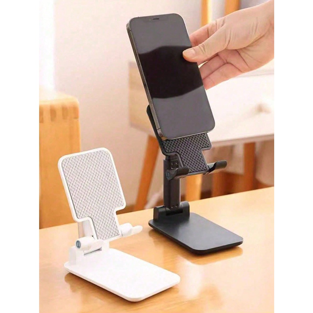 1pc Foldable Phone Stand, Adju - Accessories With Watch review and price