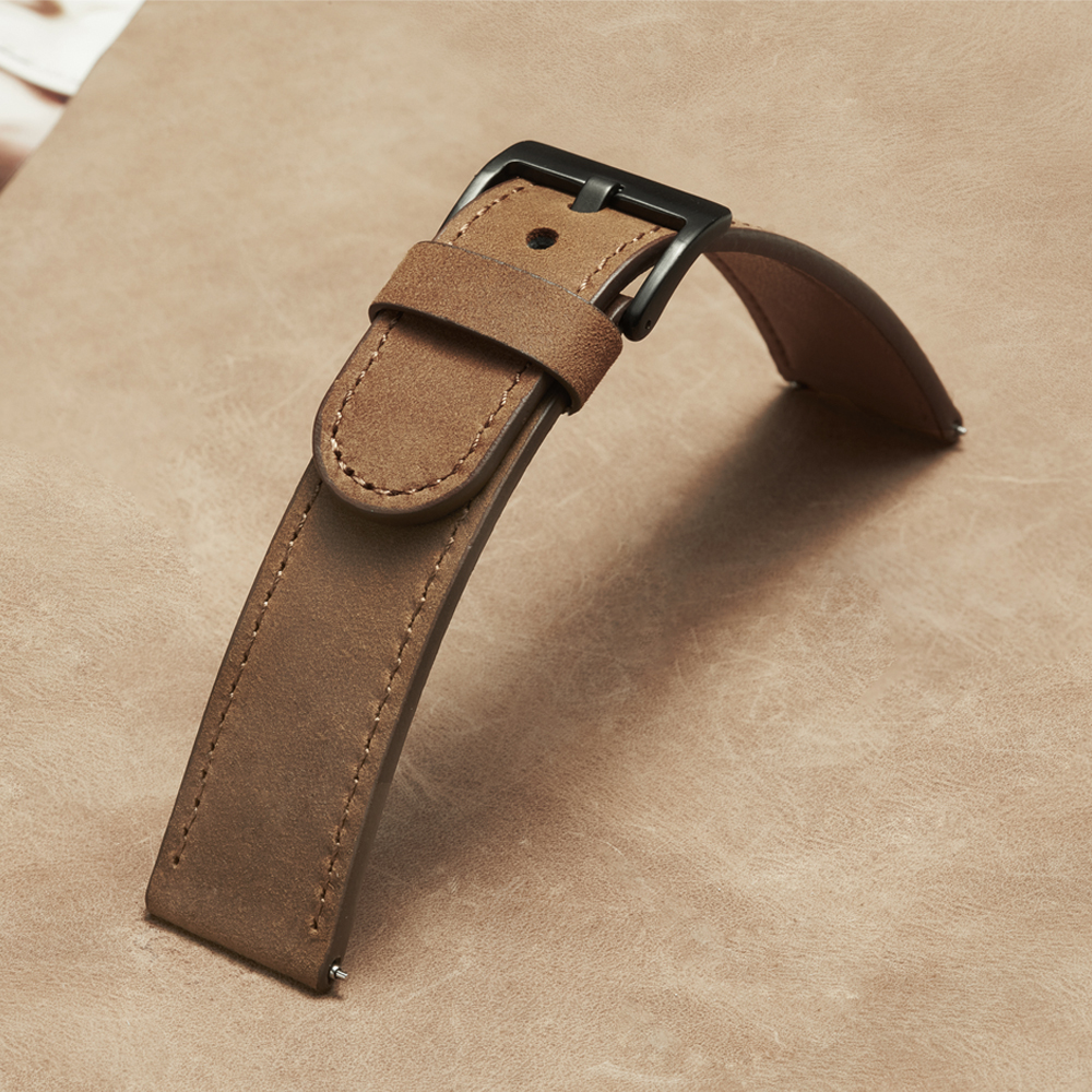 22mm Watch Strap Genuine Leath - Smartwatch Accessories Shop review and price