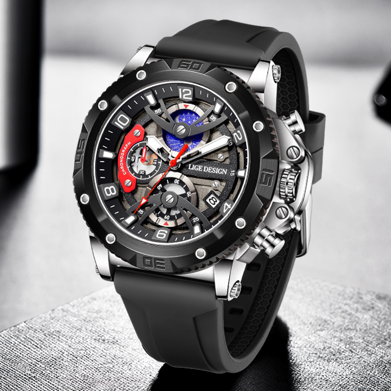 LIGE Top Brand Luxury Men Watc - Smartwatch Nexus review and price