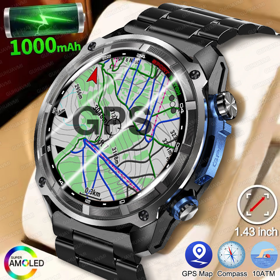T-Rex3 Pro GPS Offline Map 100 - Smartwatch Nexus review and price