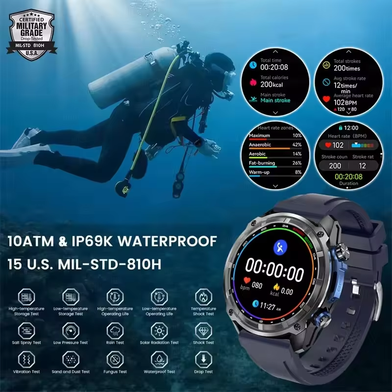 T-Rex3 Pro GPS Offline Map 100 - Smartwatch Nexus review and price