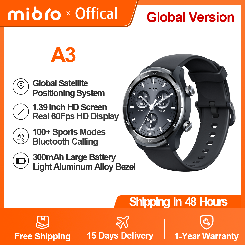 Mibro A3 Smartwatch Super Ligh - Smartwatch X2 review and price