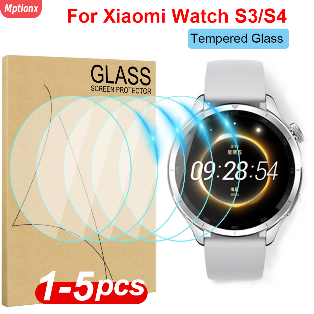 Tempered Glass for Xiaomi Mi W - Xiaomi Smartwatch S4 Accessories review and price
