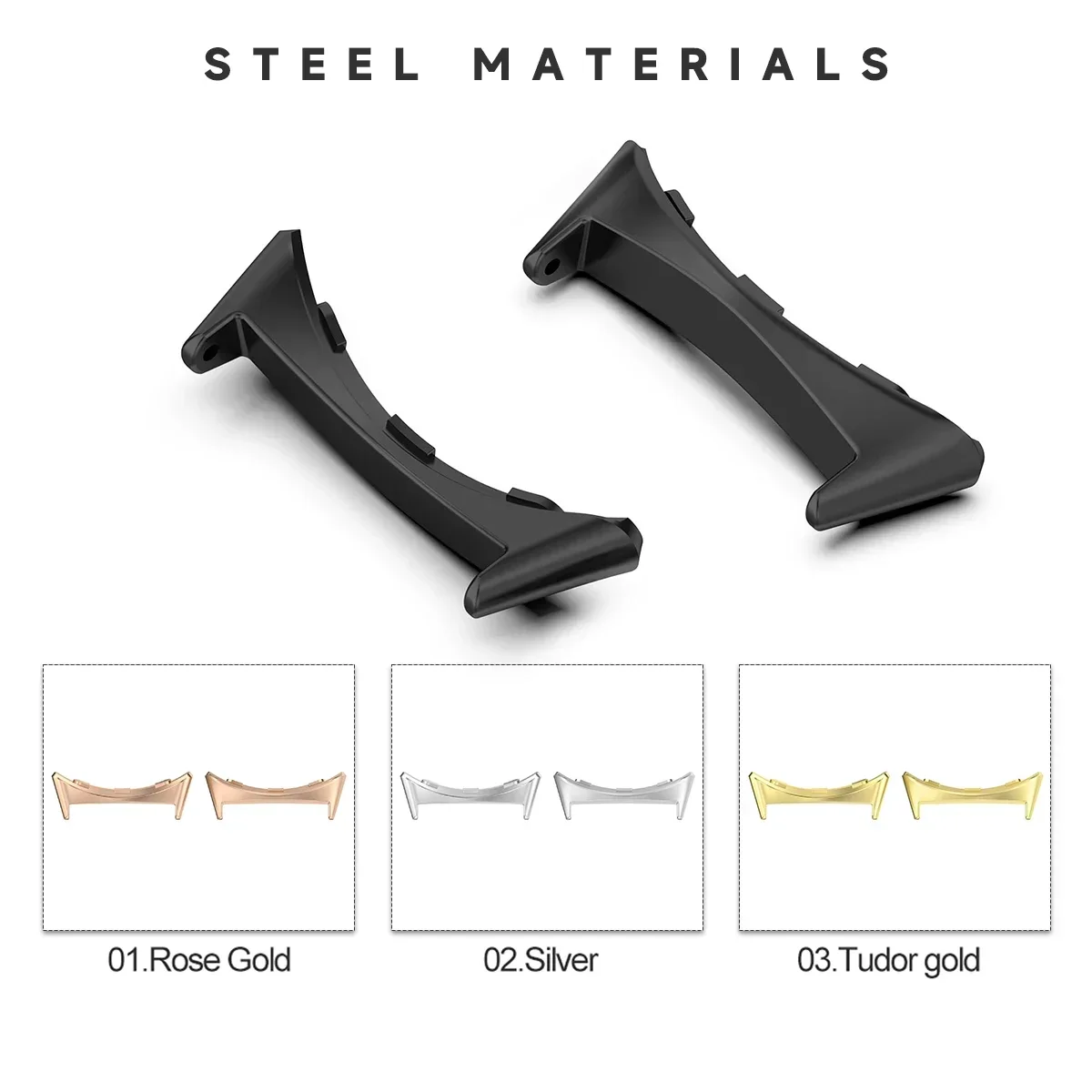 2pcs Watch Strap Connector Ada - Smartwatch Straps & Accessories review and price
