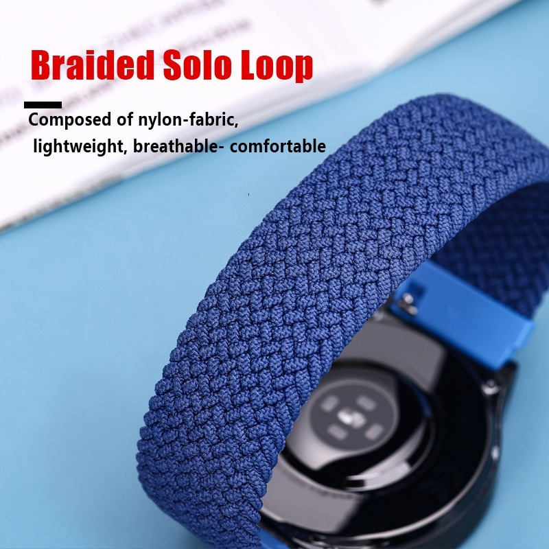 20mm/22mm Braided Solo Loop St - Solo Loop Strap review and price