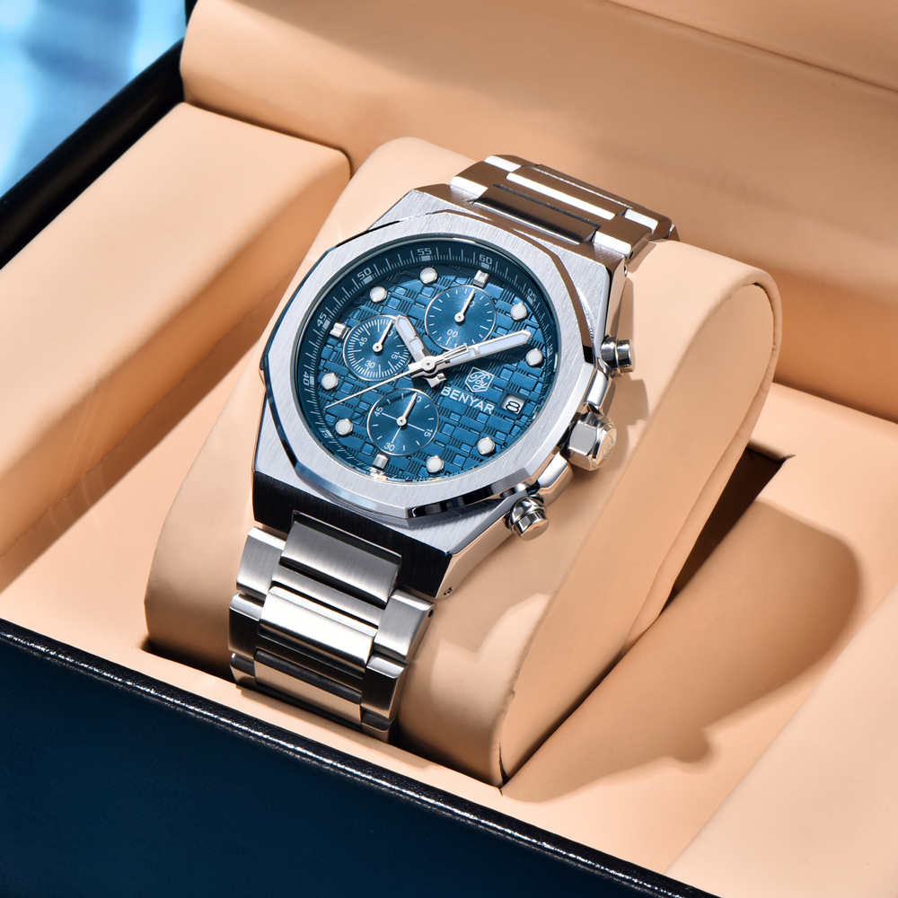 2025 New BENYAR Men's Watches  - Accessories With Watch review and price