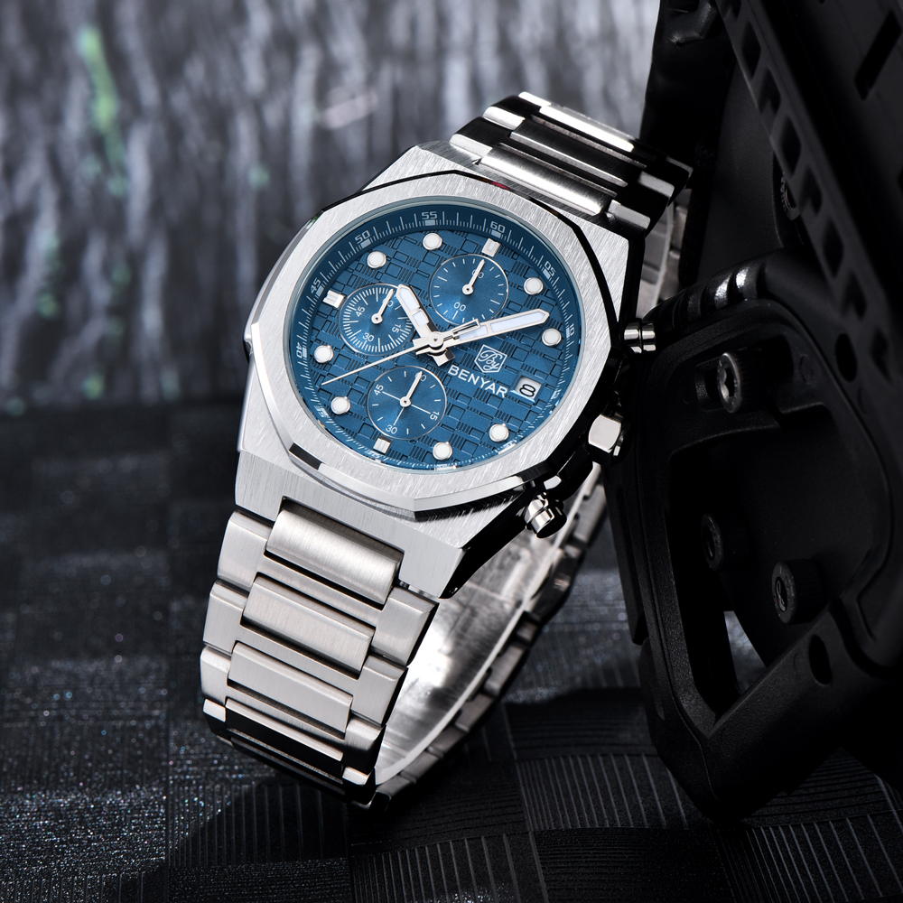 2025 New BENYAR Men's Watches  - Accessories With Watch review and price