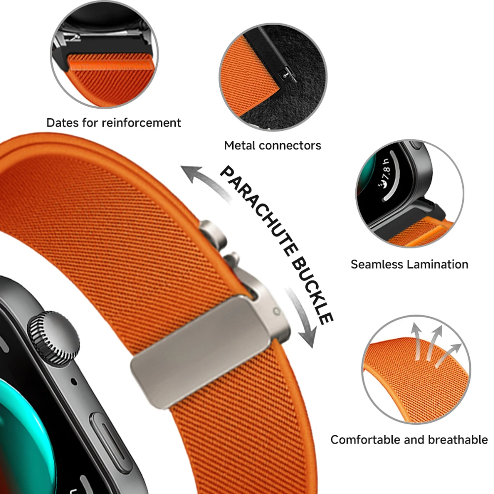 Parachute Buckle Nylon Band fo - Sport Loop Strap review and price