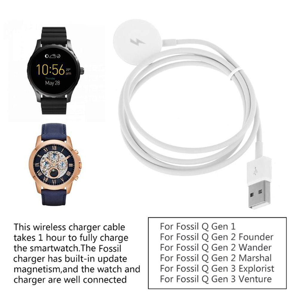 Wireless Smartwatch Charger Do - Fossil Smartwatch Accessories review and price