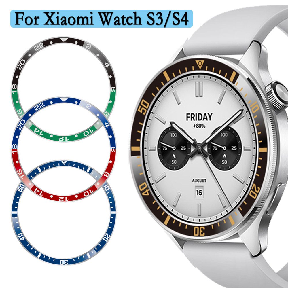 Steel Bezel Rings For Xiaomi W - Xiaomi Smartwatch S3 Accessories review and price