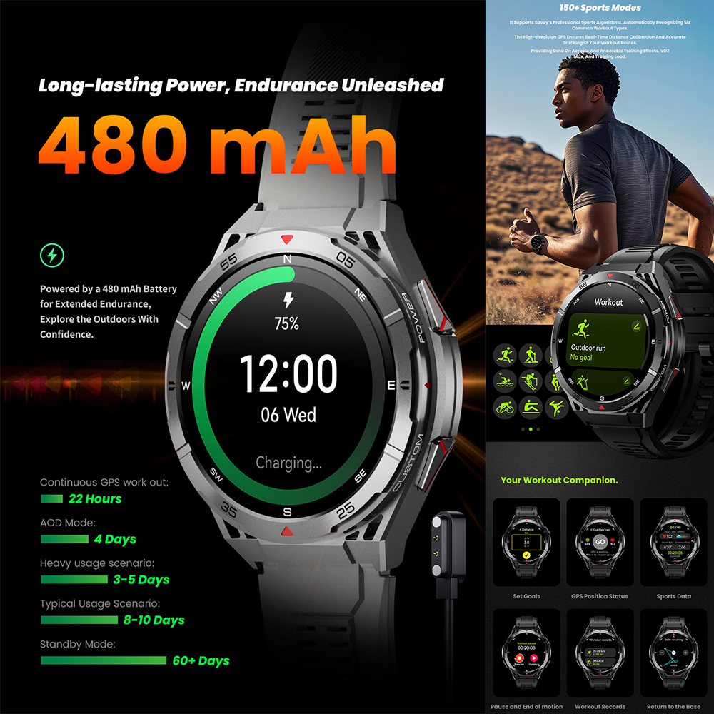 X2 Tank GPS Smart Watch 3ATM W - Smartwatch X2 review and price