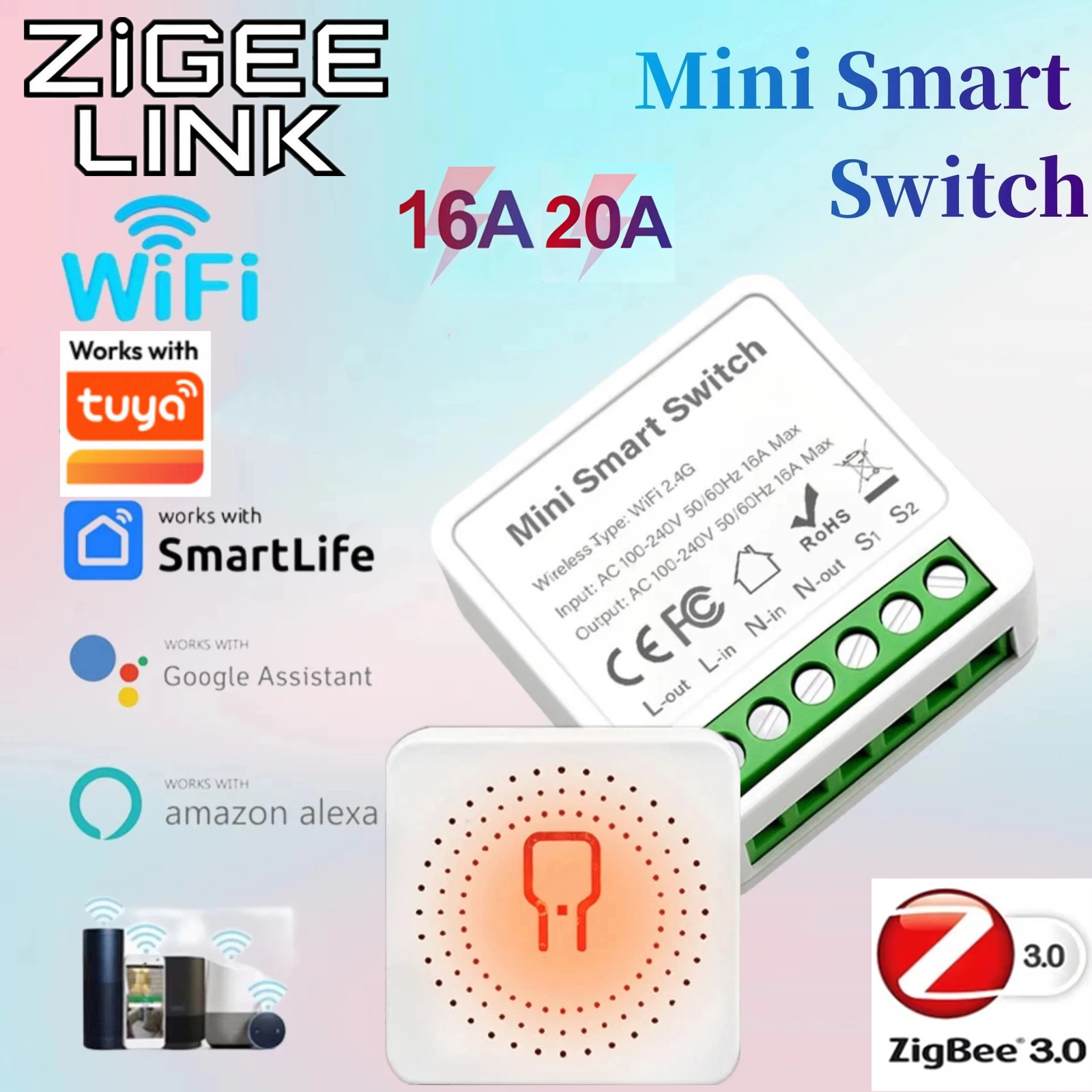 For Tuya Mini Smart WiFi Switc - Smart Accessories review and price
