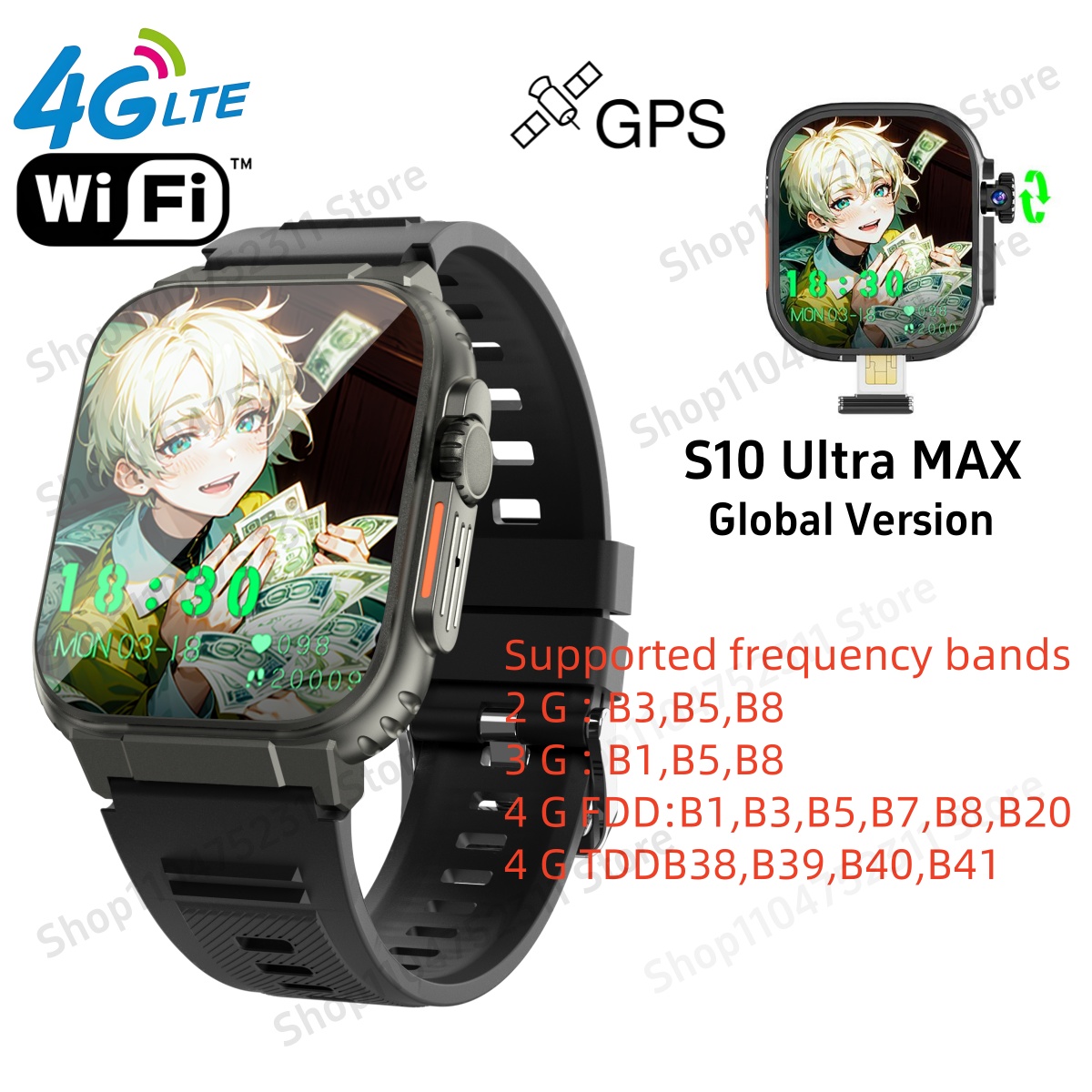 S10 Ultra MAX Smartwatch 4G 5G - Smartwatch Store review and price