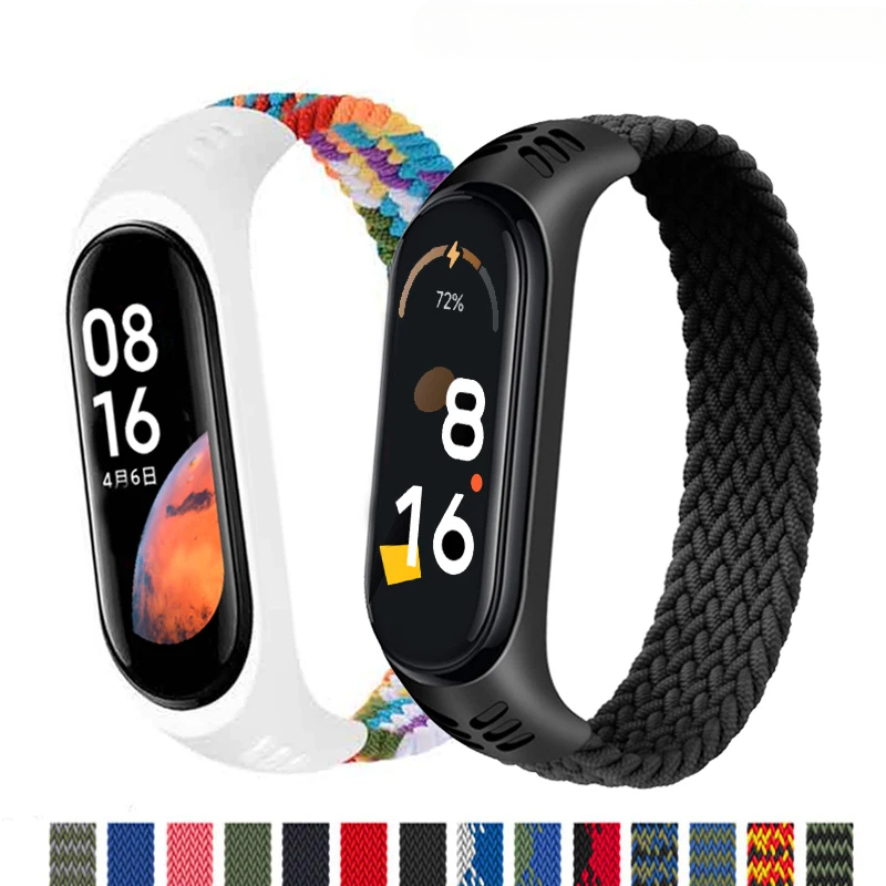 Bracelet for Xiaomi Mi band 6  - Solo Loop Strap review and price
