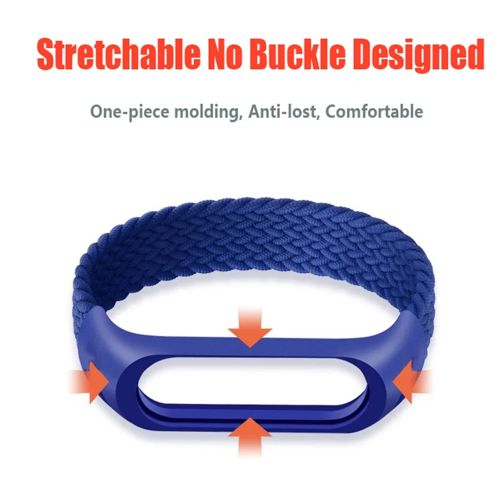 Bracelet for Xiaomi Mi band 6  - Solo Loop Strap review and price