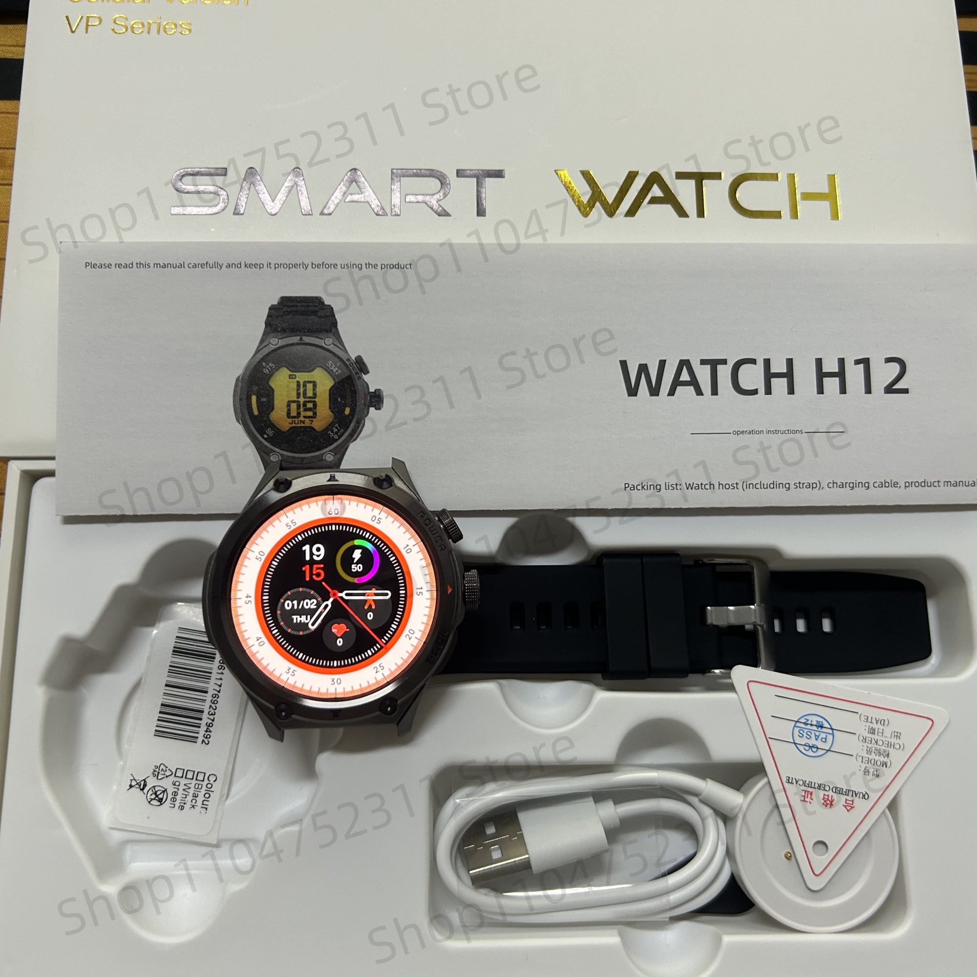 H12 Smartwatch 4G LTE Smart Wa - Smartwatch Store review and price