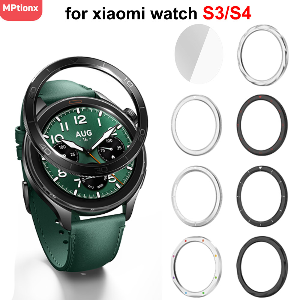 Metal Bezel Ring For Xiaomi Wa - Xiaomi Smartwatch S3 Accessories review and price