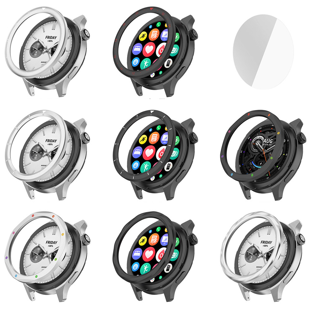 Metal Bezel Ring For Xiaomi Wa - Xiaomi Smartwatch S3 Accessories review and price