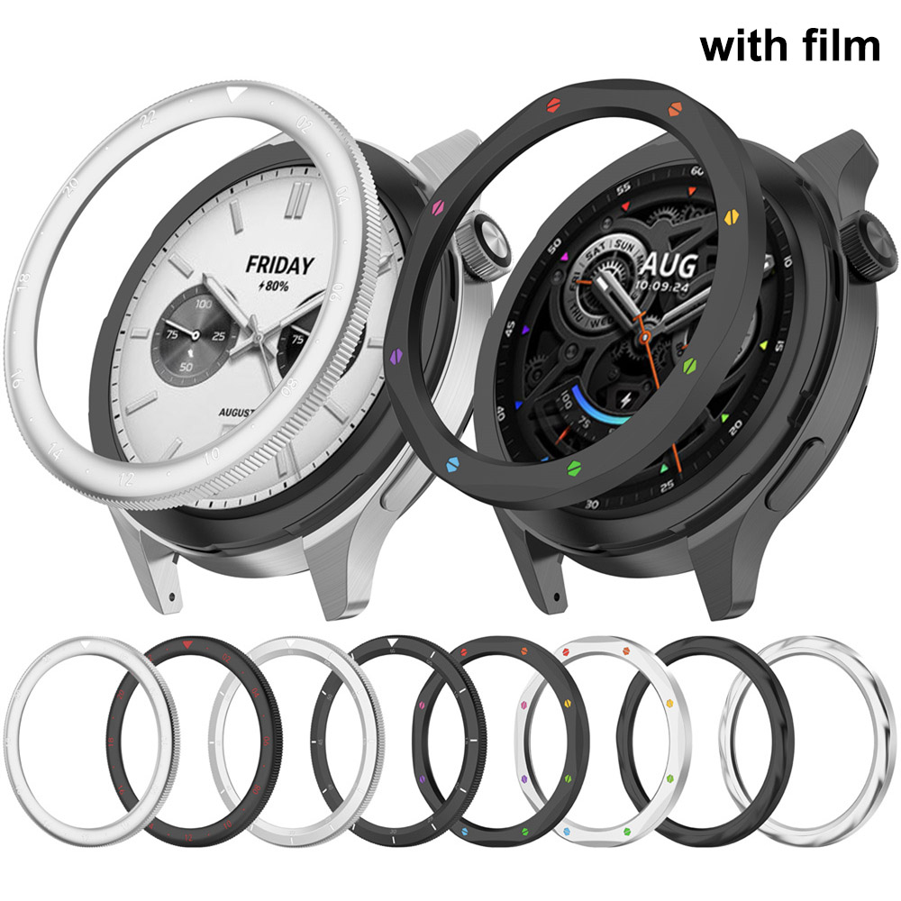 Metal Bezel Ring For Xiaomi Wa - Xiaomi Smartwatch S3 Accessories review and price