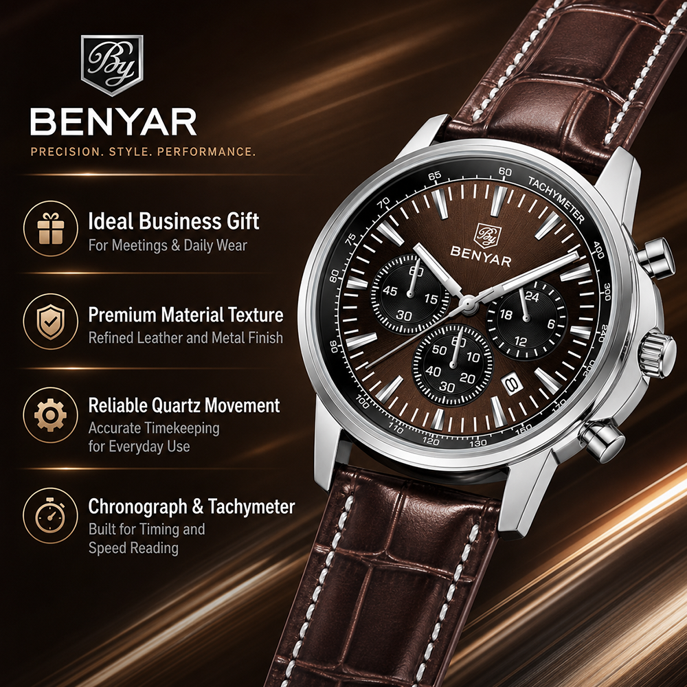 BENYAR Top brand multifunction - Accessories With Watch review and price