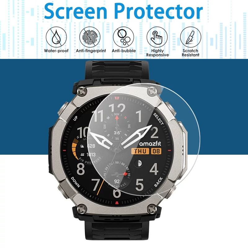 Tempered Glass for Amazfit Ama - Amazfit Smartwatch Accessories review and price