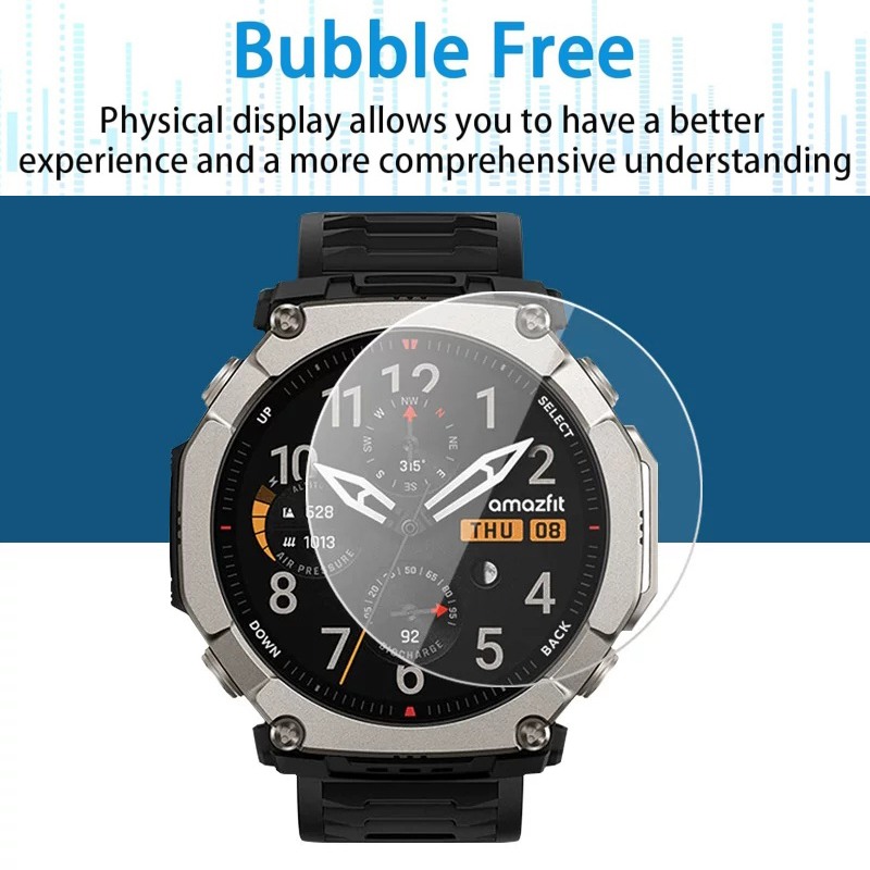 Tempered Glass for Amazfit Ama - Amazfit Smartwatch Accessories review and price