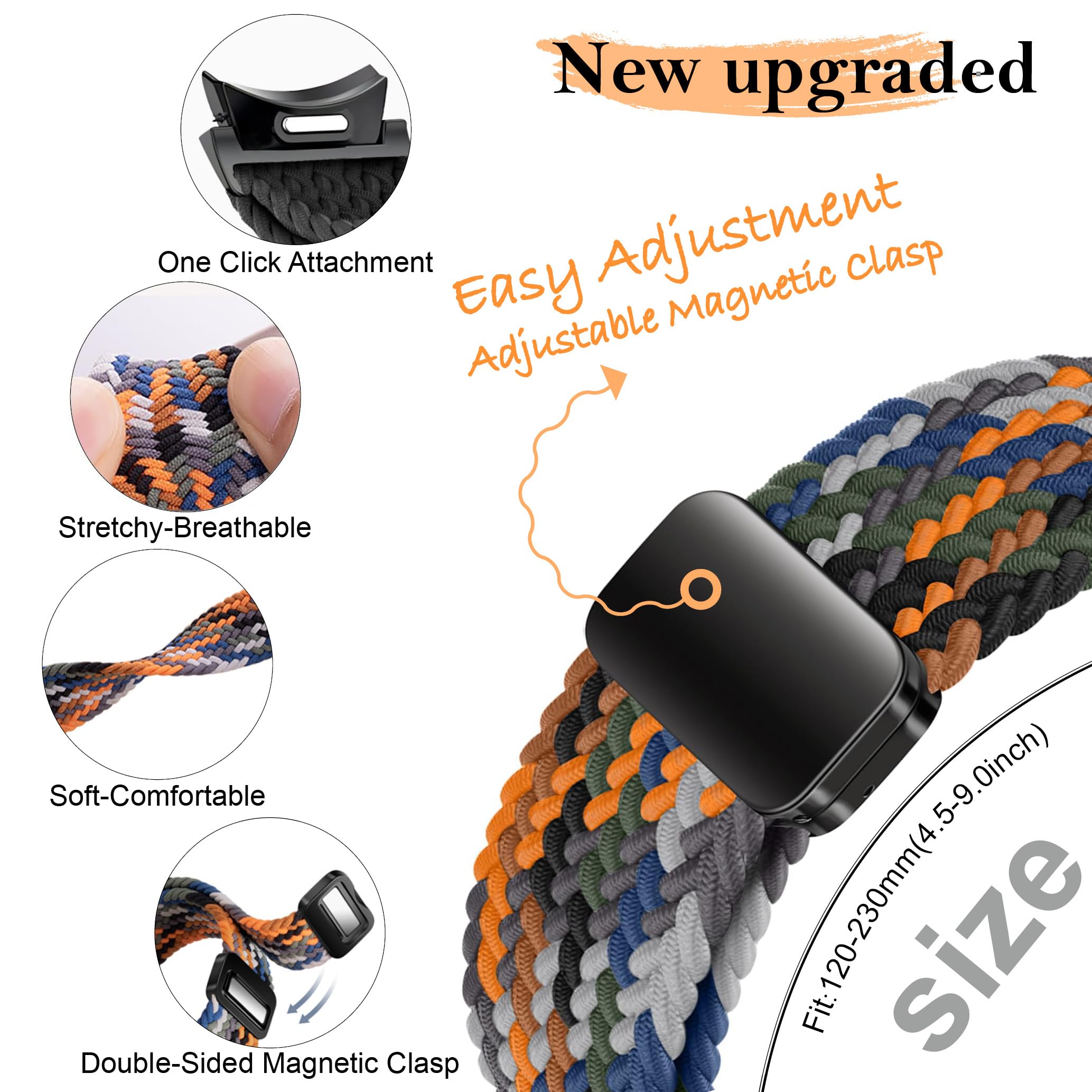 No Gaps Braided Band For Samsu - Solo Loop Strap review and price