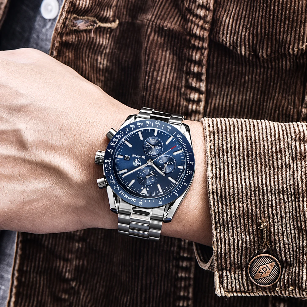 Men Watch BENYAR Top Brand Lux - Smartwatch Nexus review and price