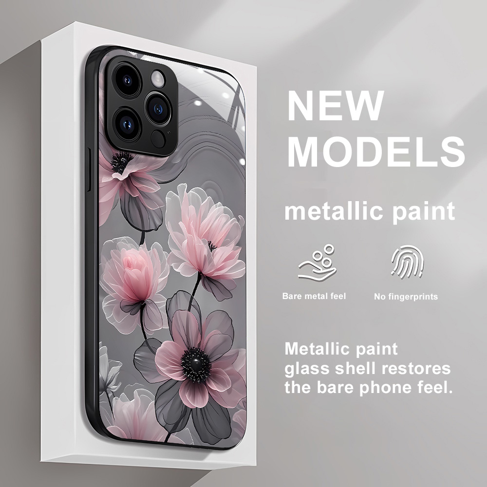 Flower Tempered Glass Case For - Screen Protector Film review and price