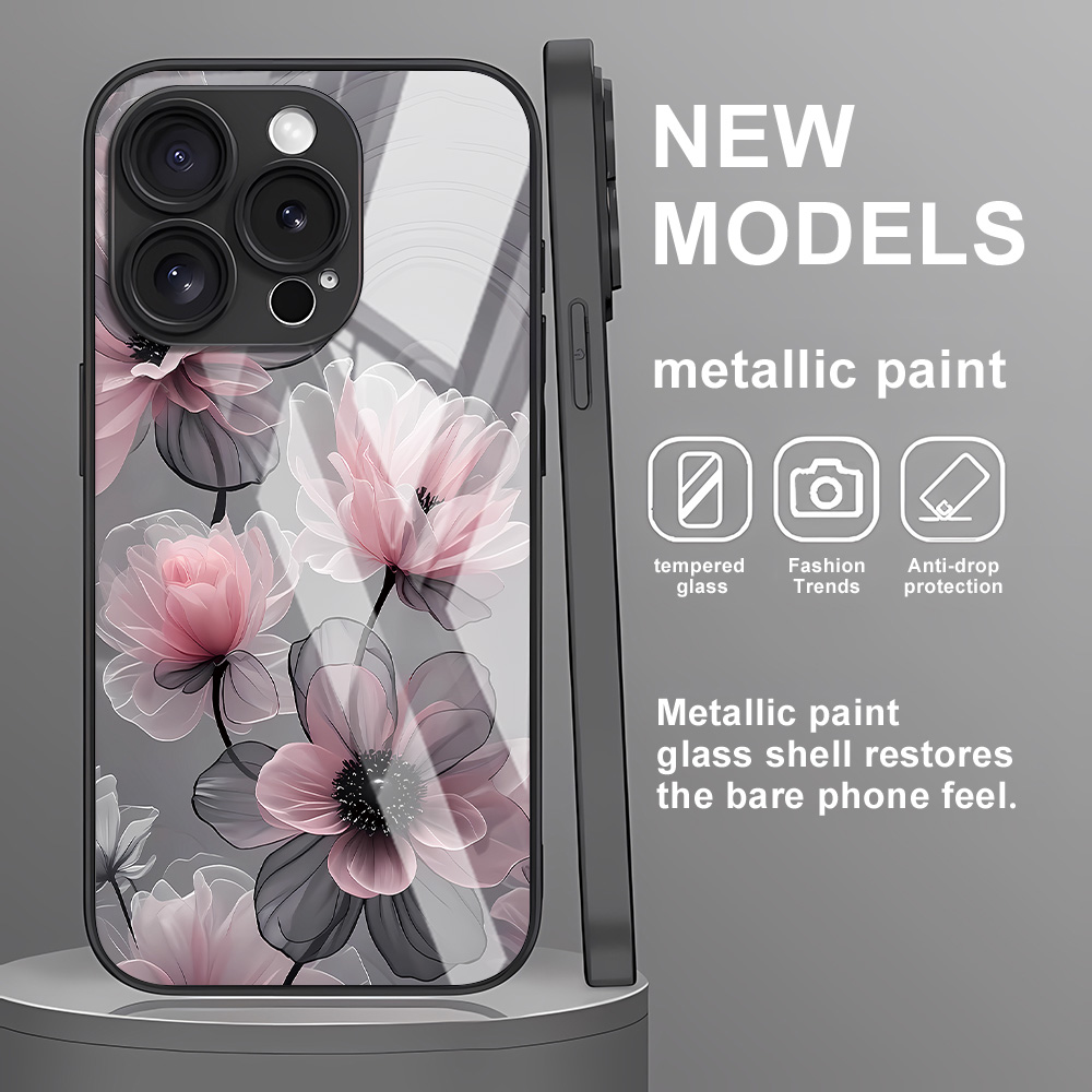 Flower Tempered Glass Case For - Screen Protector Film review and price