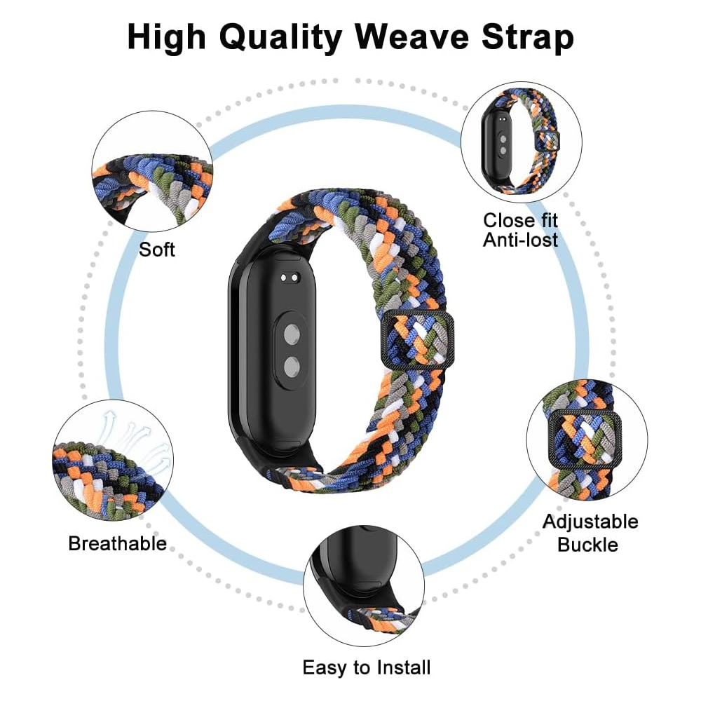 Strap for Xiaomi Mi Band 10 8  - Solo Loop Strap review and price