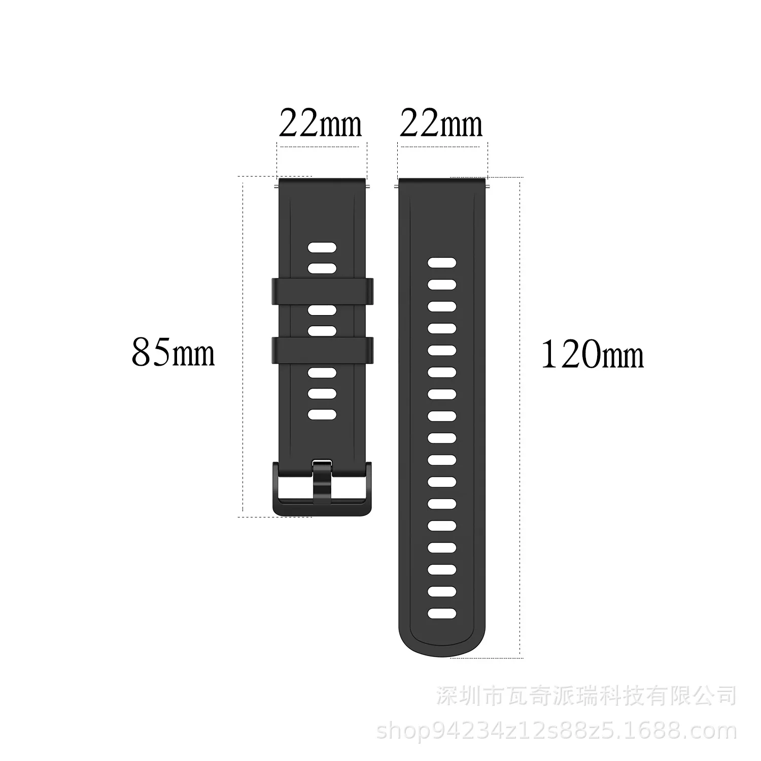 22mm Silicone Strap for Xiaomi - Xiaomi Smartwatch S4 Accessories review and price
