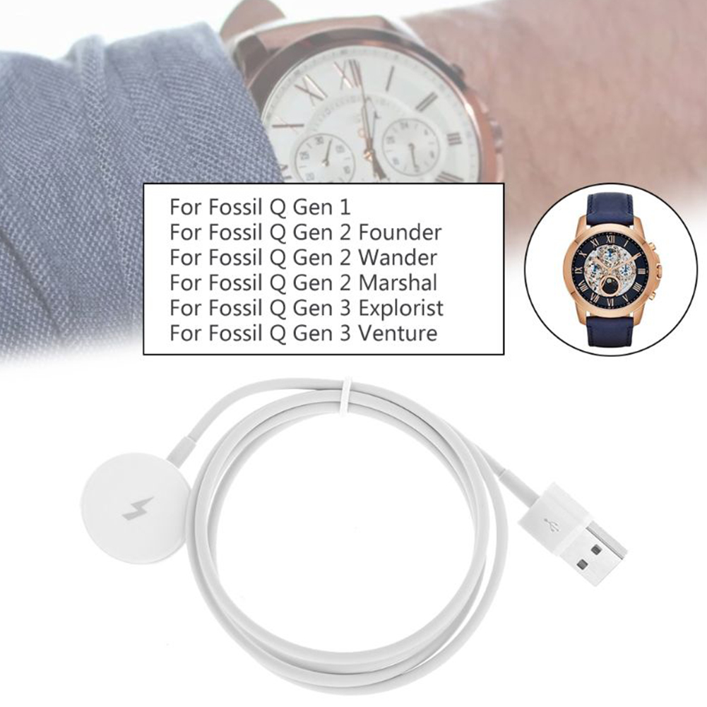 USB Watch Charger Adapter Shor - Fossil Smartwatch Accessories review and price