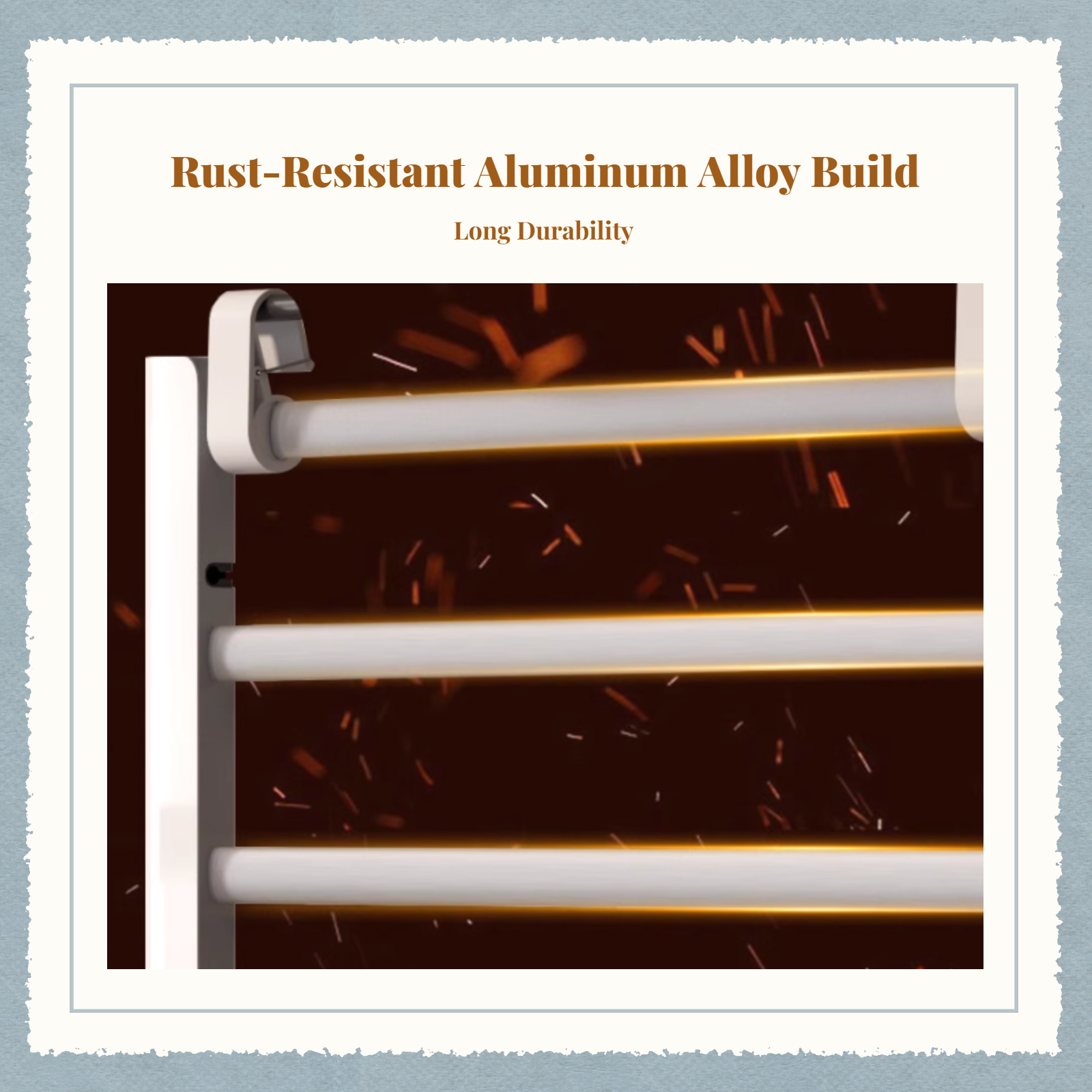 Electric Towel Warmer Aluminum - Smart Accessories review and price