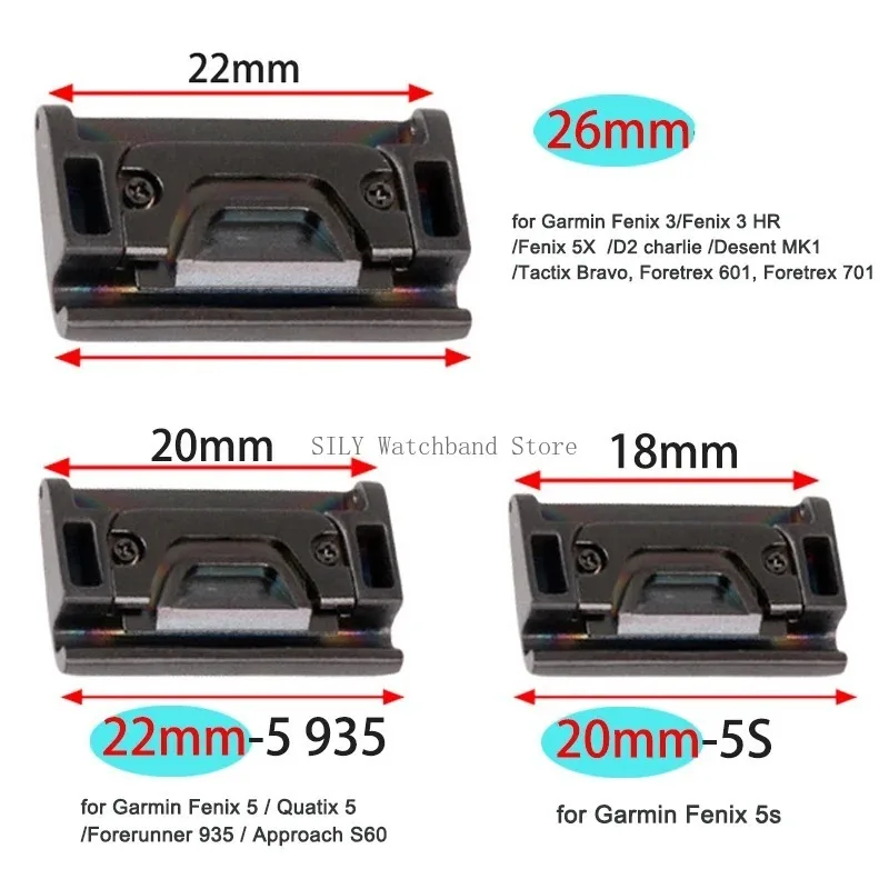 2PCS  Quick-Fit Metal Bands Co - Watch Band Connector review and price