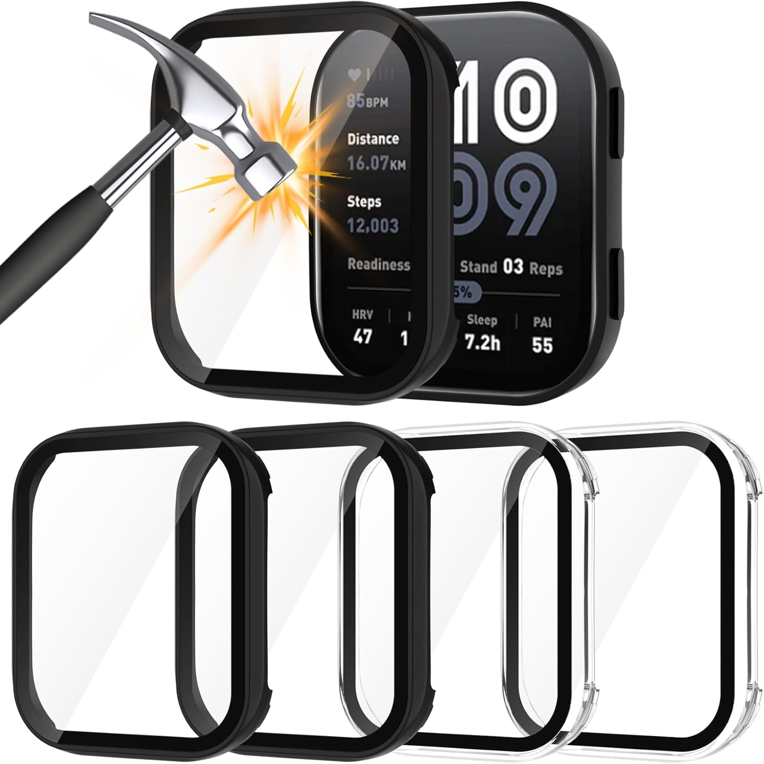 Watch Case+Glass For Amazfit B - Amazfit Smartwatch Accessories review and price