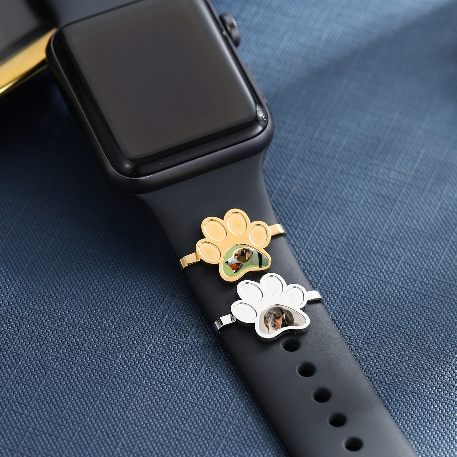 Custom Photo Smart Watch Charm - Smartwatch Straps & Accessories review and price