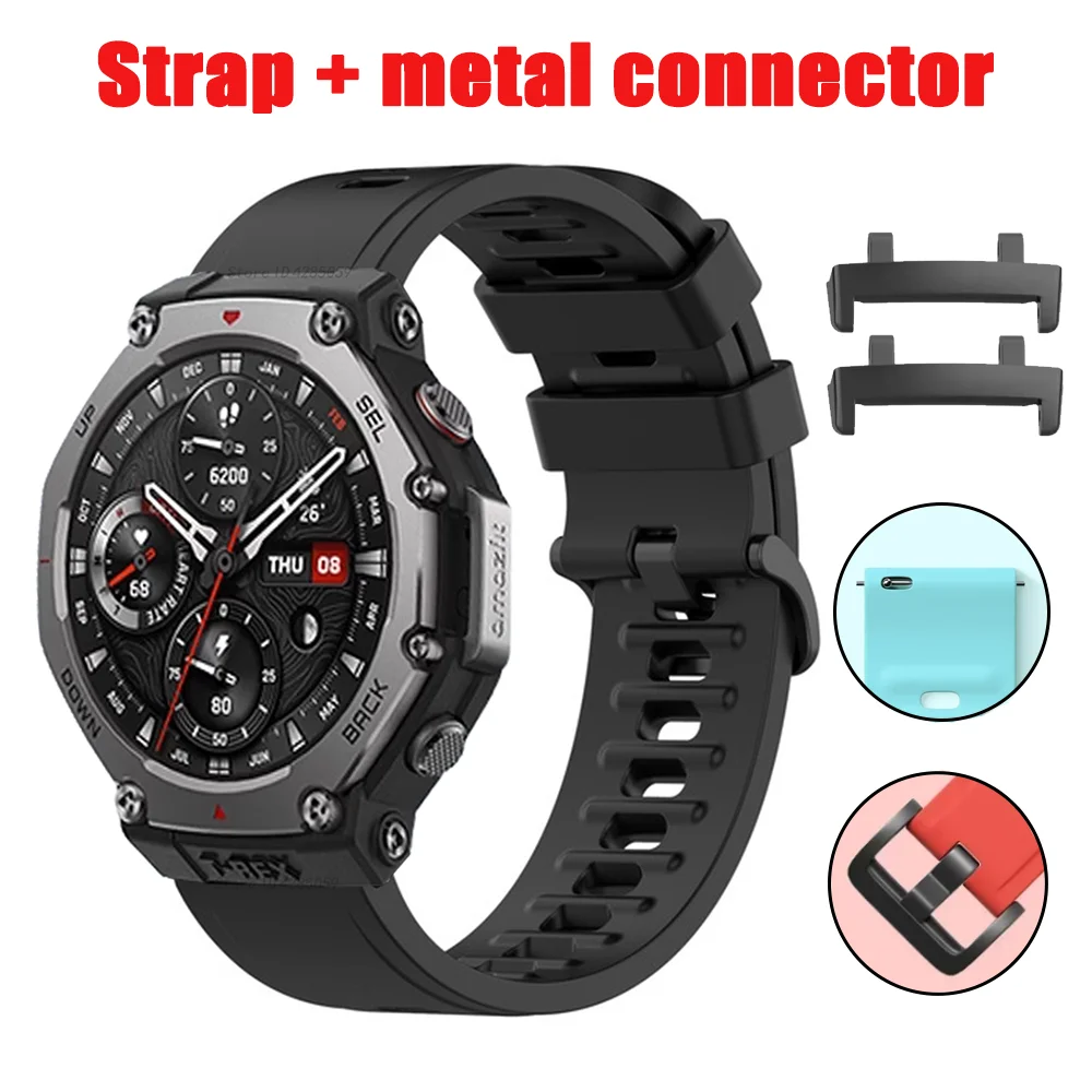 Silicone Strap For Amazfit T-r - Amazfit Smartwatch Accessories review and price