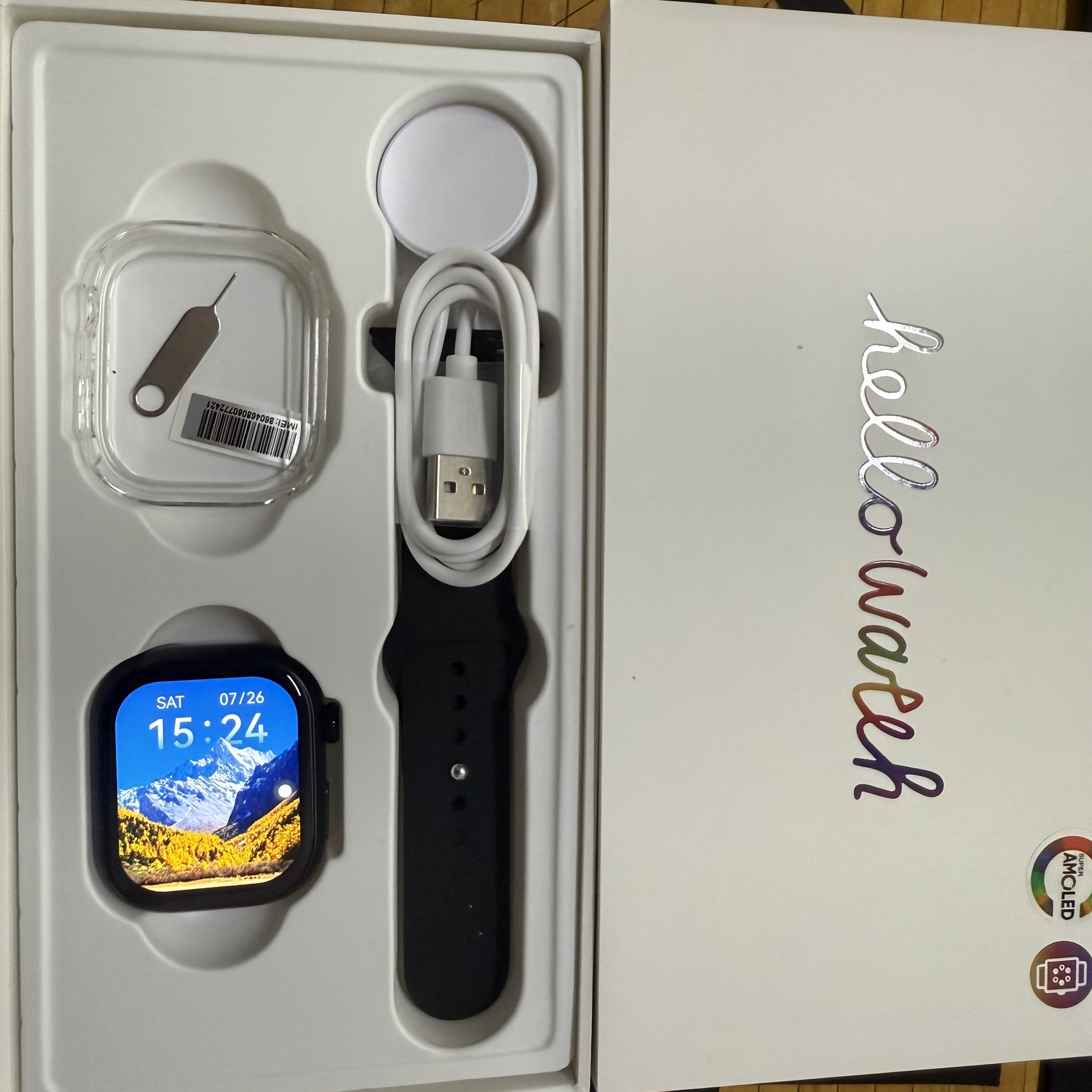 New VP69 2.39inch Amoled Andro - Smartwatch Id review and price