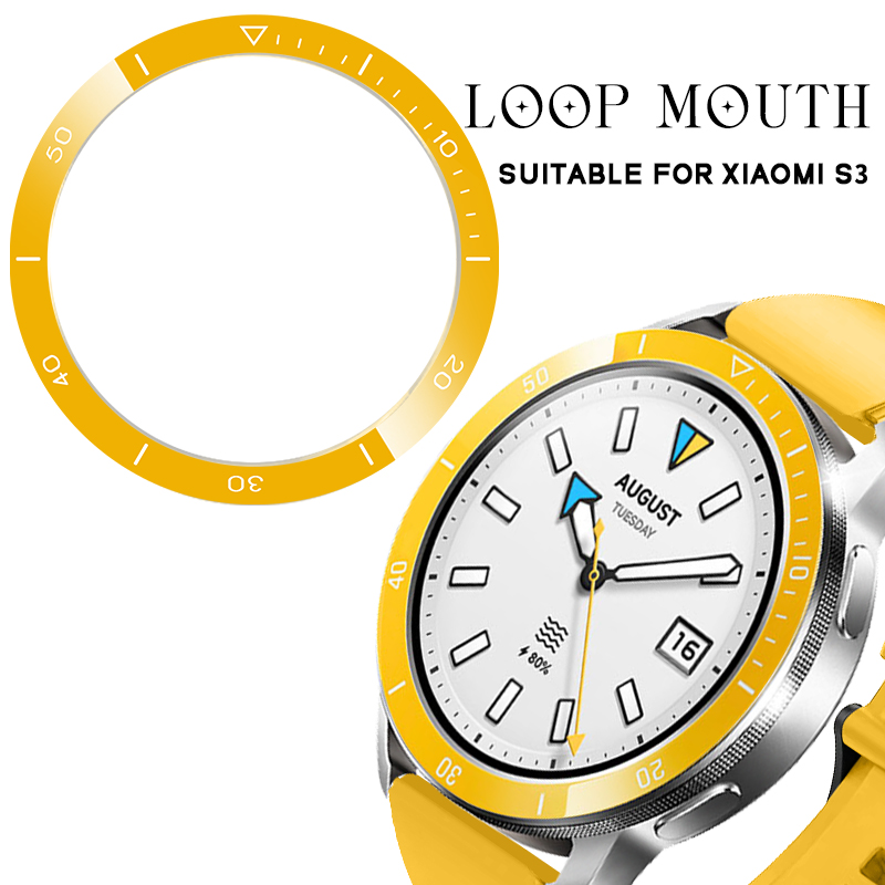 Bezel Ring For Xiaomi Watch S3 - Xiaomi Smartwatch S3 Accessories review and price