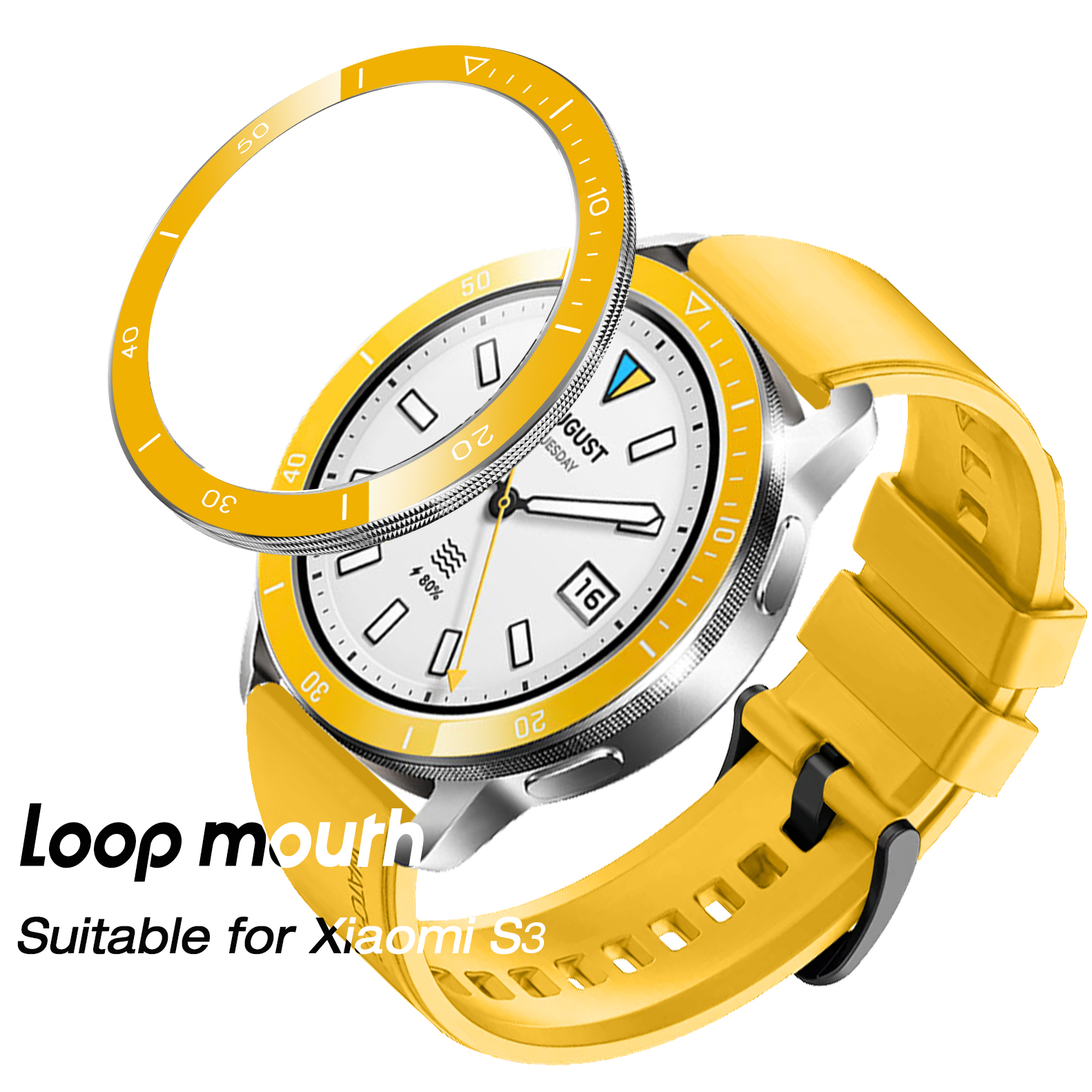 Bezel Ring For Xiaomi Watch S3 - Xiaomi Smartwatch S3 Accessories review and price