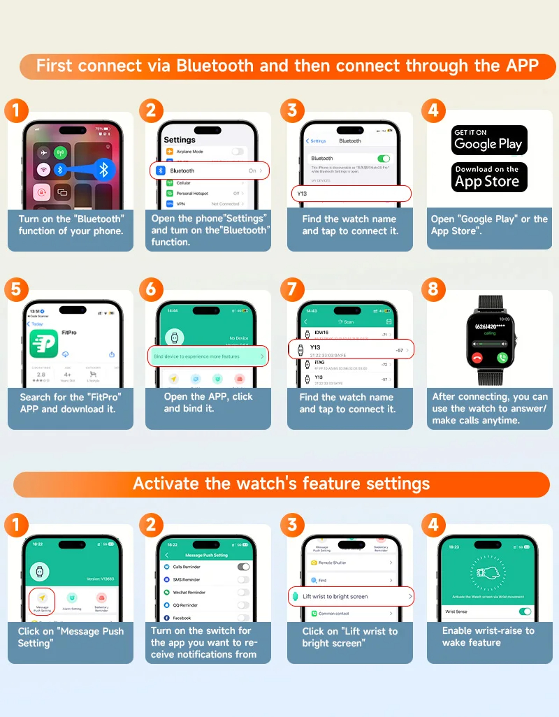 Smart Watch For Android IOS Wa - Smartwatch Id review and price
