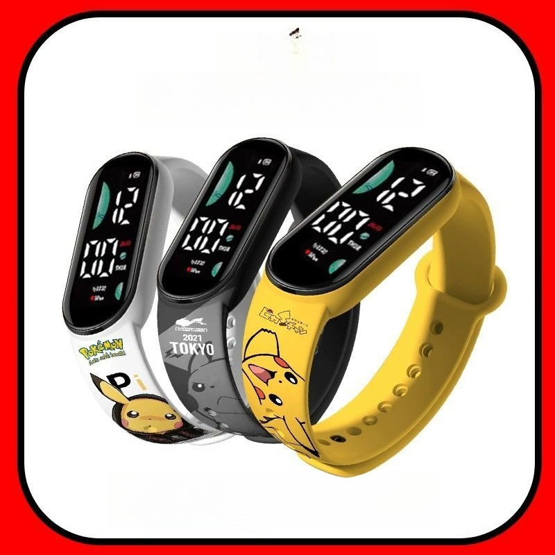 Pokémon cartoon pattern digita - Accessories With Watch review and price