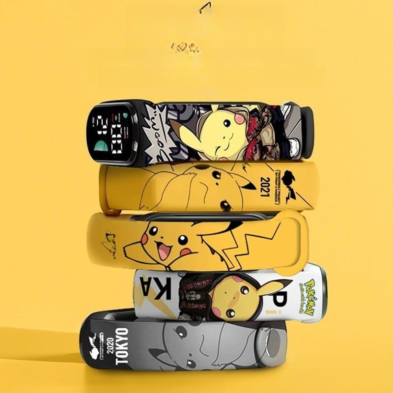 Pokémon cartoon pattern digita - Accessories With Watch review and price
